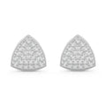 CLARA 925 Sterling Silver Nora Earrings with Screw Back