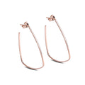 Silver Olya Hoop Earrings