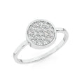 CLARA 925 Sterling Silver Orbit Ring