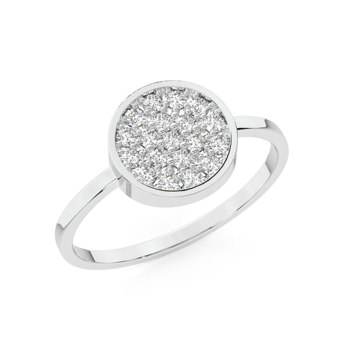 CLARA 925 Sterling Silver Orbit Ring