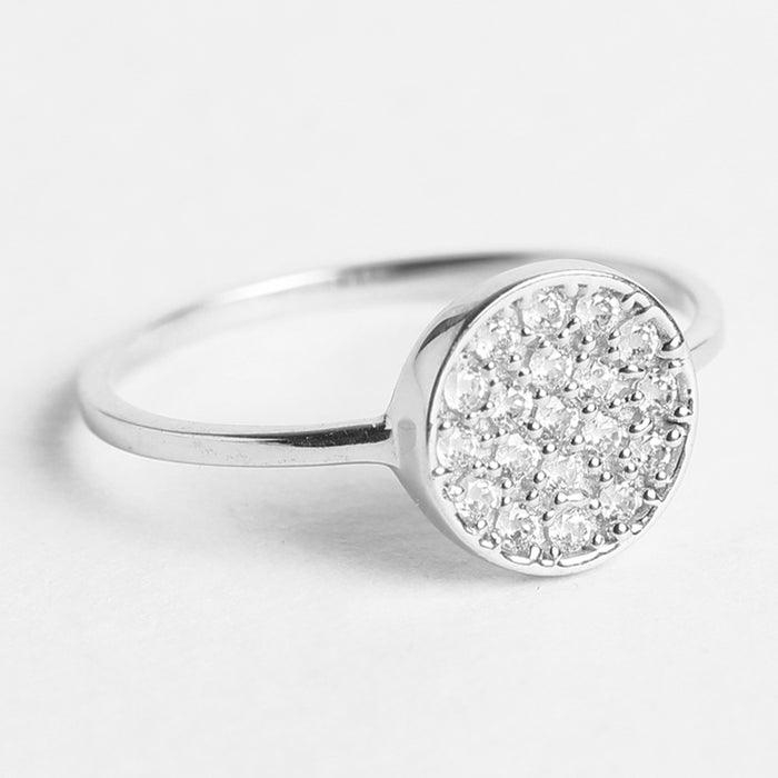 CLARA 925 Sterling Silver Orbit Ring