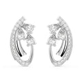 CLARA 925 Sterling Silver Orla Earrings with Screw Back