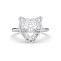 CLARA Pure 925 Sterling Silver Panther Finger Ring