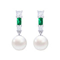 Silver Pearl Earrings