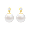 Silver Pearl Earrings
