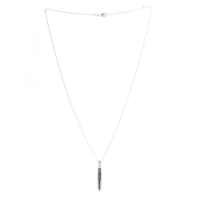 Silver Pedro Men Pendant Necklace with Chain or without Chain