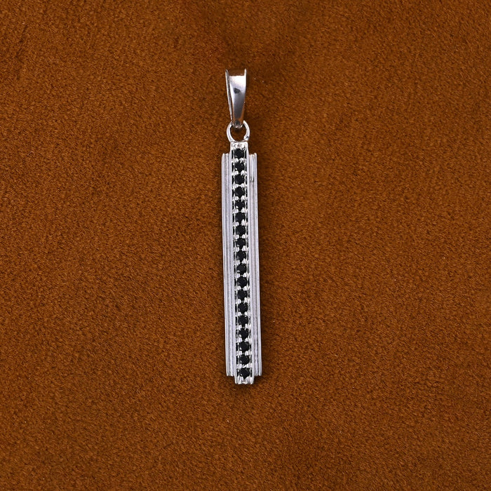 Silver Pedro Men Pendant Necklace with Chain or without Chain