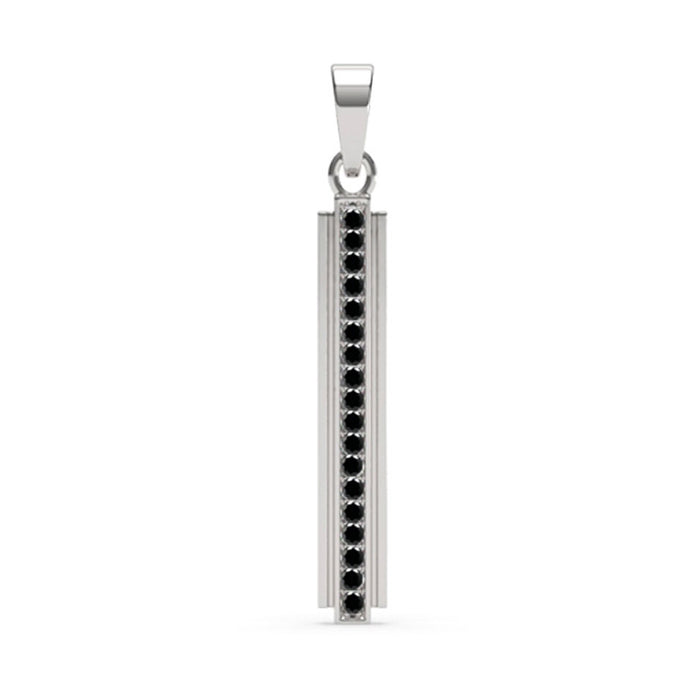 Silver Pedro Men Pendant Necklace with Chain or without Chain