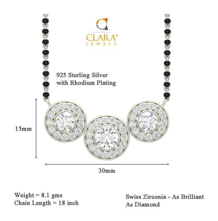 Poppy Mangalsutra Chain Pendant