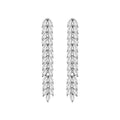 Silver Princess Dangler Earrings