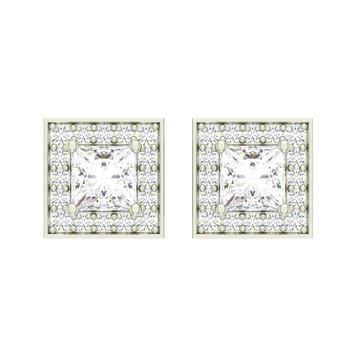Silver Princess Earring