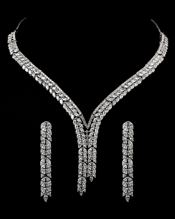 Clara 925 Sterling Silver Princess Necklace