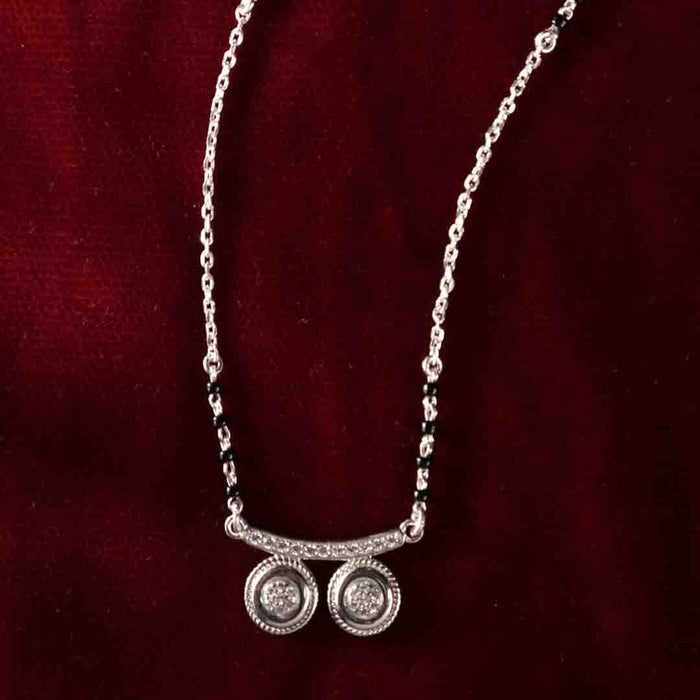 Silver Qirat Mangalsutra