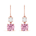 Silver Rosa Earrings