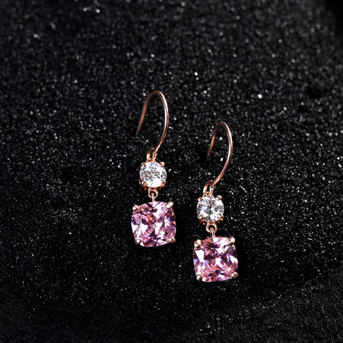 CLARA 925 Sterling Silver Rosa Earrings
