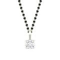 Silver Round Mangalsutra