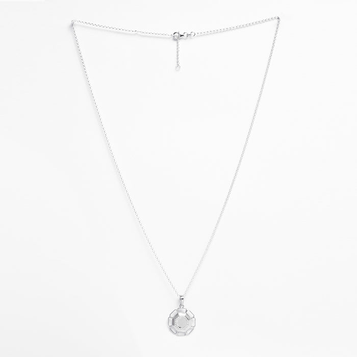 Silver Sergio Men Pendant Necklace with Chain or without Chain