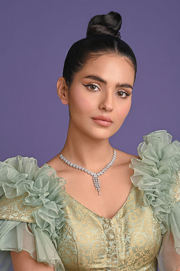 Clara 925 Sterling Silver Shiza Necklace
