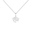 Silver Shri Ram Pendant Chain