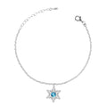 CLARA 925 Sterling Silver Snowflake Bracelet