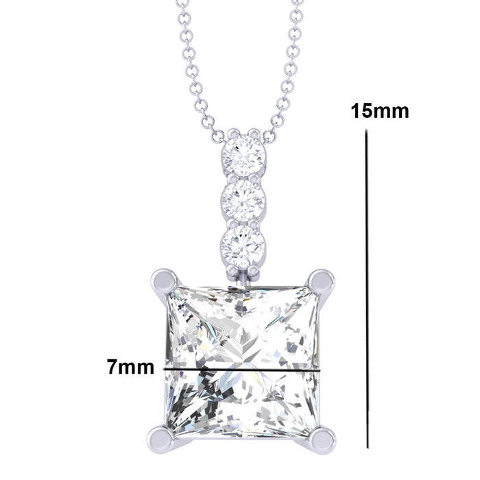 Clara-92.5-Sterling-silver-White-Gold-Plated-Square-Princess-Solitaire-Pendant-Chain-Necklace-For-Women-&-Girls
