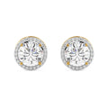CLARA 925 Sterling Silver Talia Earrings with Screw Back