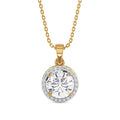 CLARA 925 Sterling Silver Talia Pendant Chain Necklace