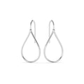 Silver Tica Dangler Earrings
