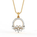 CLARA 925 Sterling Silver Tica Pendant Chain Necklace