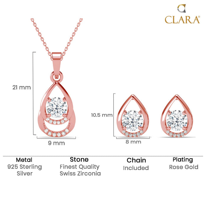 Silver Tosca Jewellery Set