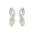 Silver Twist Earring