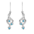 Silver Valentina Earrings