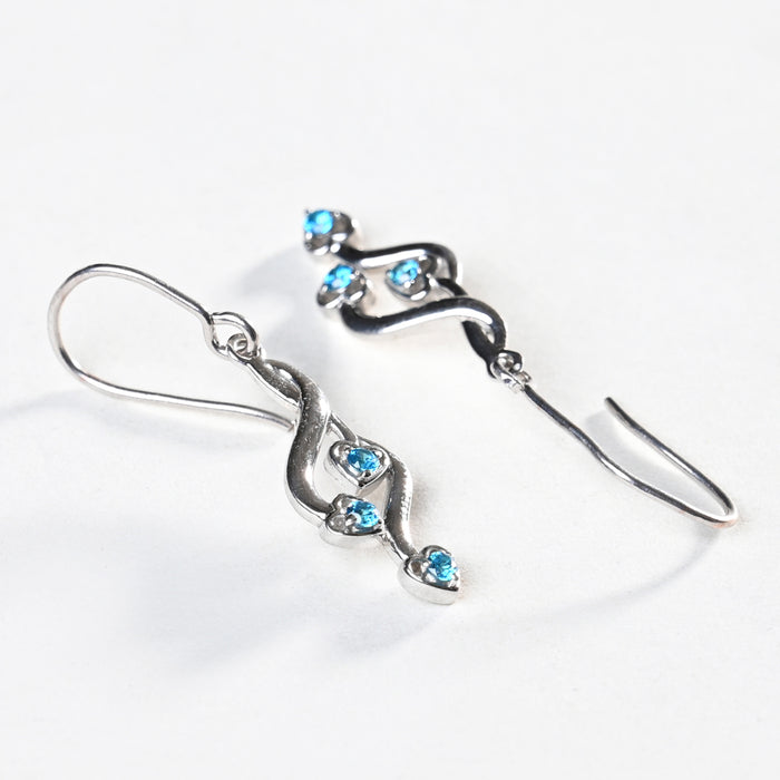 CLARA 925 Sterling Silver Valentina Earrings