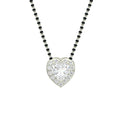 Silver Valentine Mangalsutra
