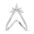 Silver Vanki Tiara Ring
