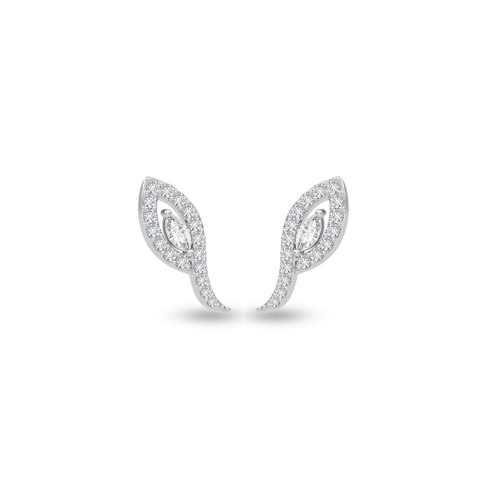 Silver Vanna Stud Earrings