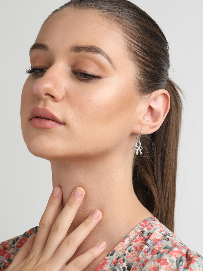 CLARA 925 Sterling Silver Vega Earrings