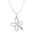 CLARA 925 Sterling Silver Vega Pendant Chain Necklace