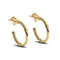 Silver Vera Hoop Earrings