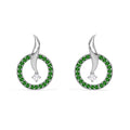 Silver Verde Earrings