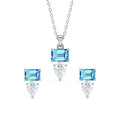 Silver Vistosa Jewellery Set