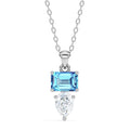 Silver Vistosa Pendant Chain Necklace