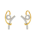 CLARA 925 Sterling Silver Zion Earrings with Screw Back