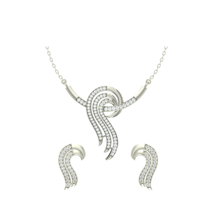 Silver Zoe Jewellery Set