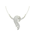 Silver Zoe Pendant Chain Necklace