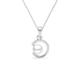 Silver Zola Real Pearl Pendant Chain