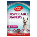 Simple Solution Disposable Diapers Small 12pk
