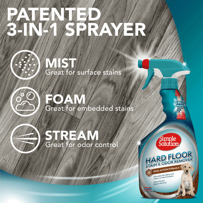 Simple Solution Hard Floors Stain and Odor Remover 32oz