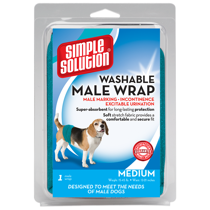 Simple Solution Washable Male Wrap Size Medium
