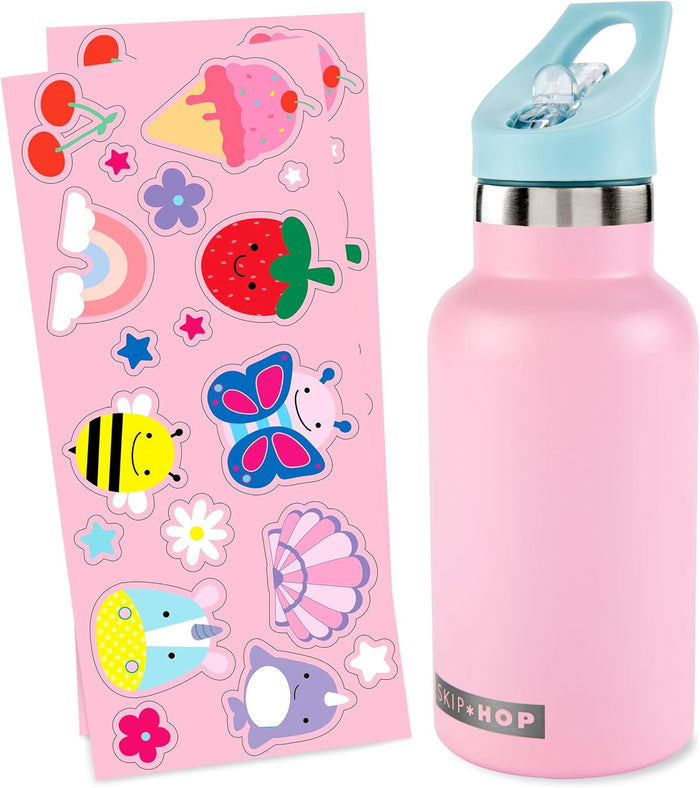Skip Hop Spark Style Stainless Steel Canteen Bottle (350ml)